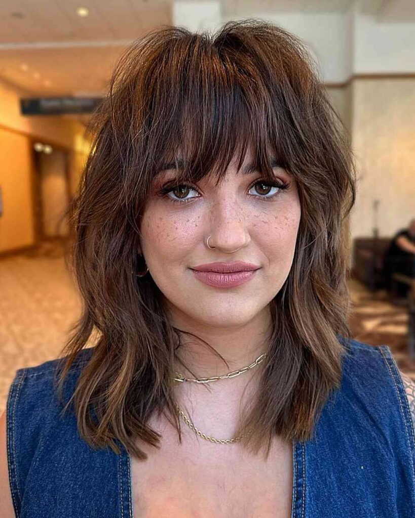 Feathered Shag Cut