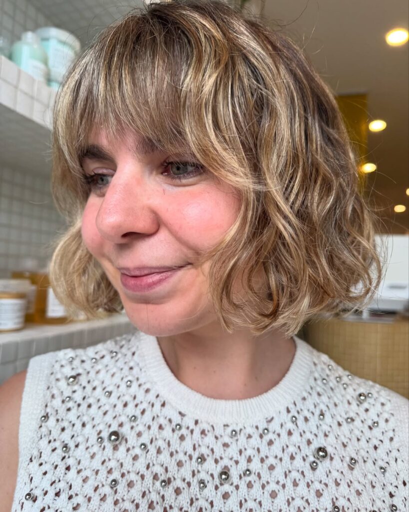 The French Bob with Highlights