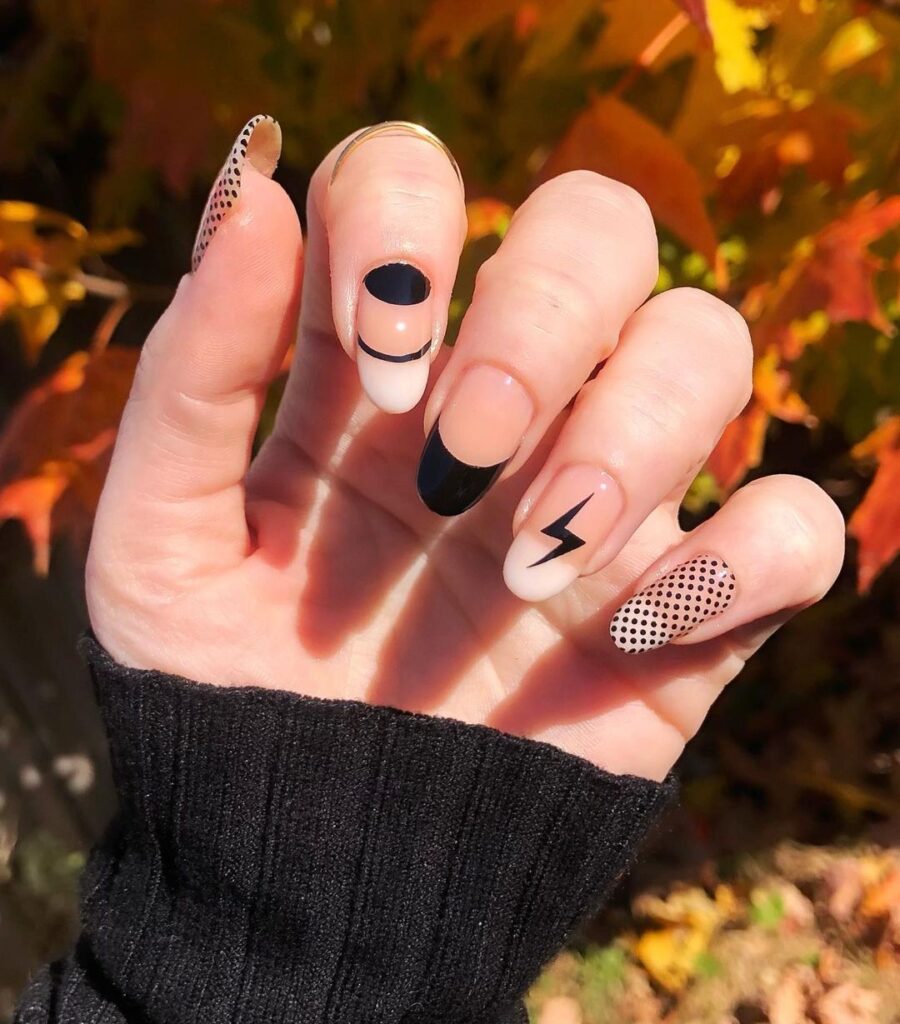 Negative Space Nails