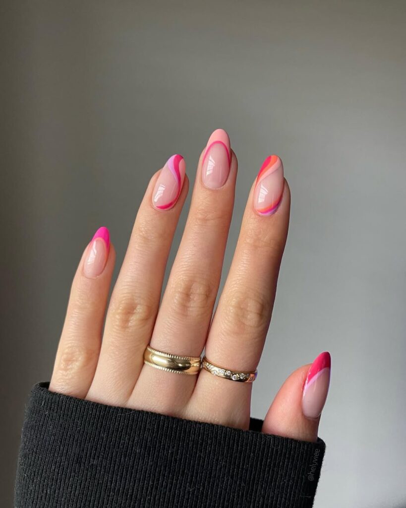 Pink French Tips
