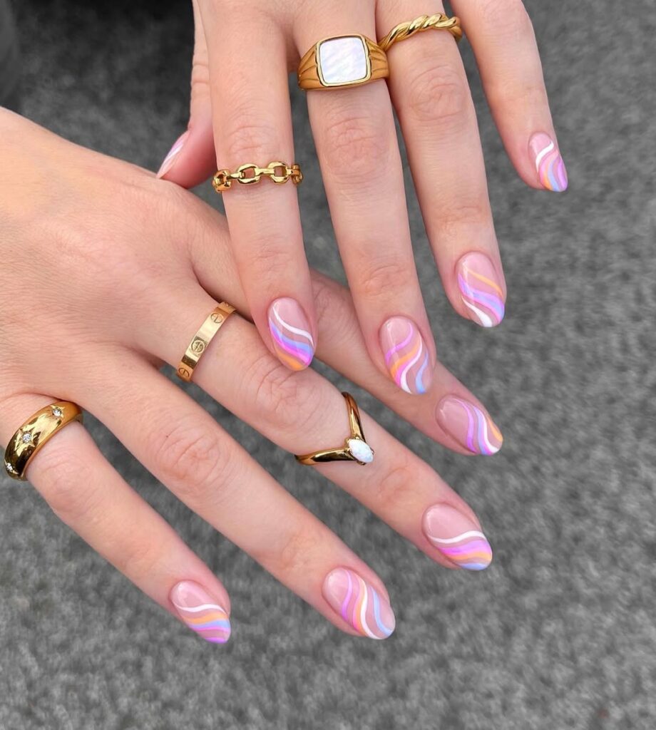 Candy-Colored Swirls