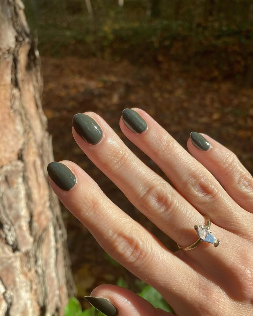Moody Dark Green