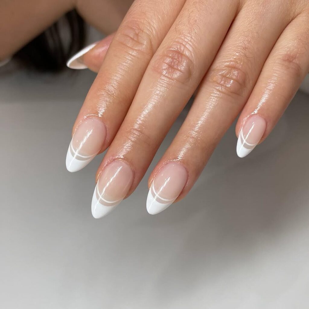Double French Tips