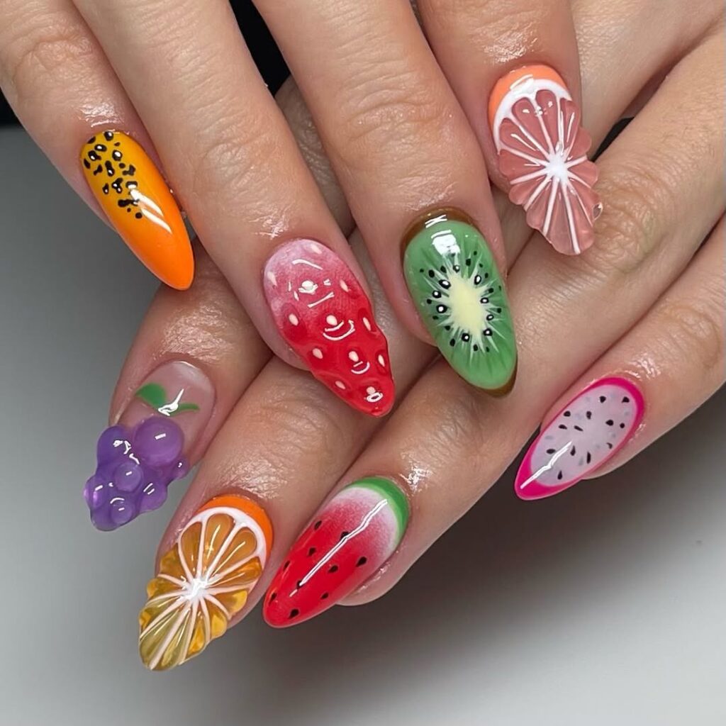Fruit Nail Art