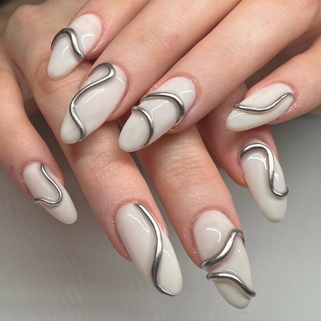 3D Chrome Accents