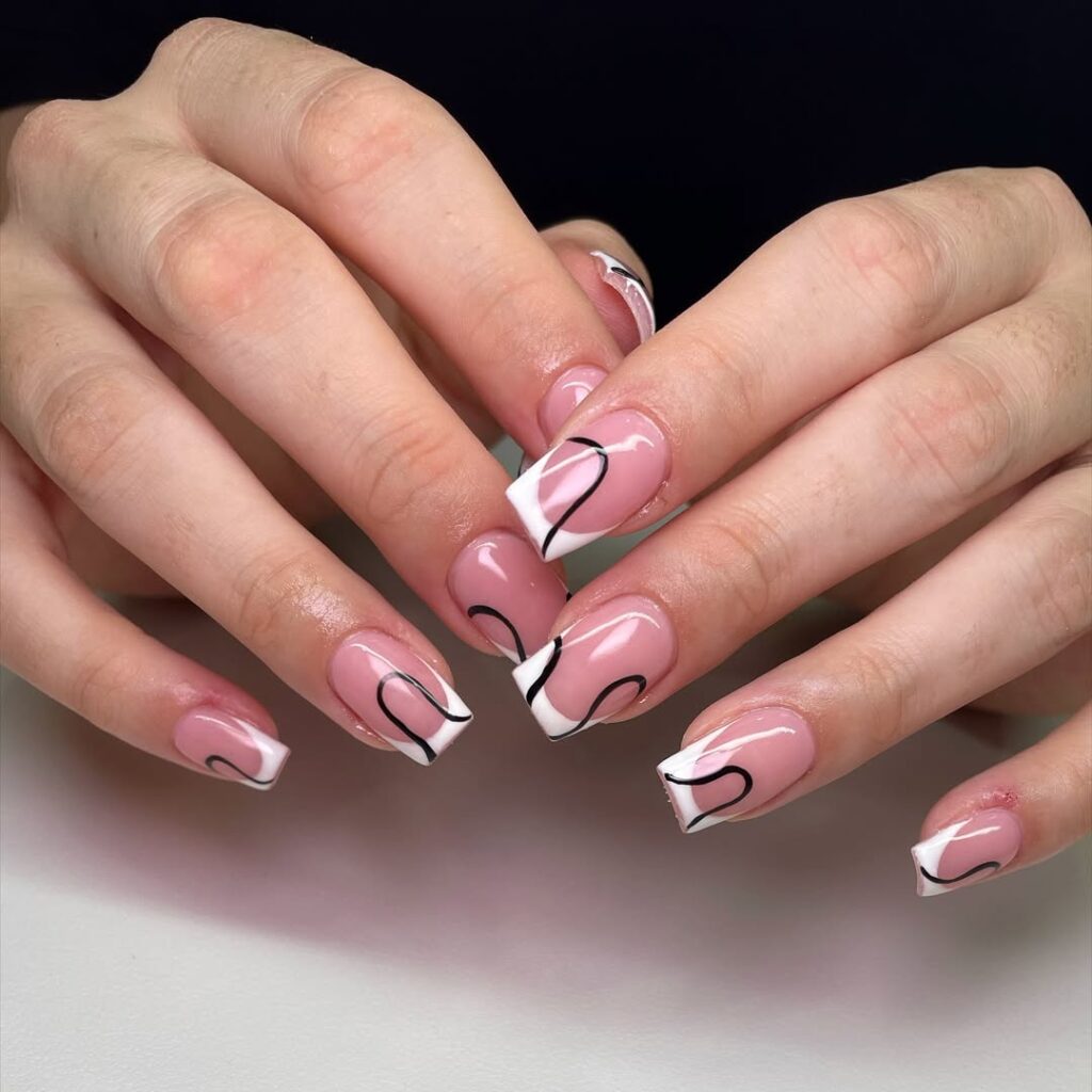 French Tips with a Twist