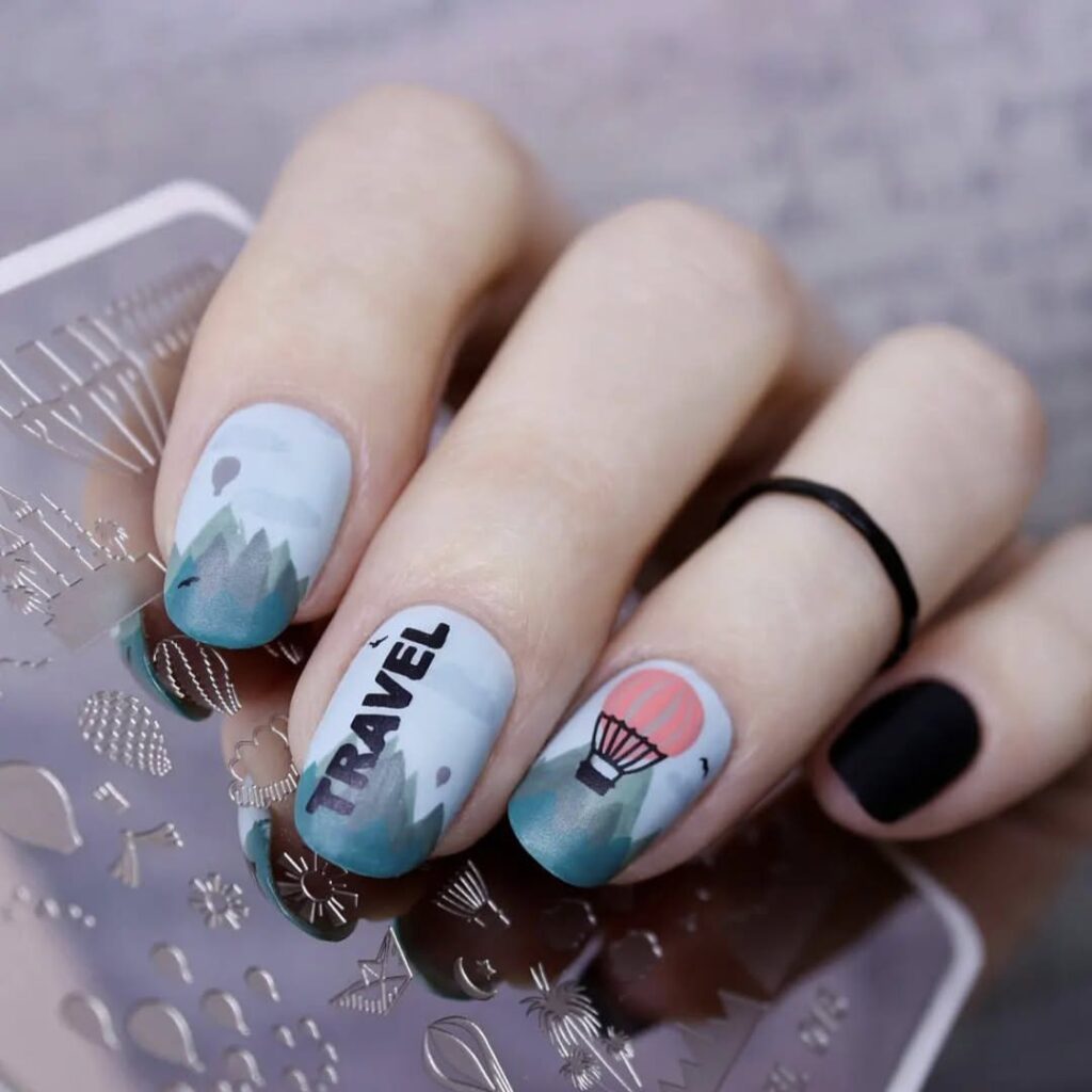 Balloon Nail Art
