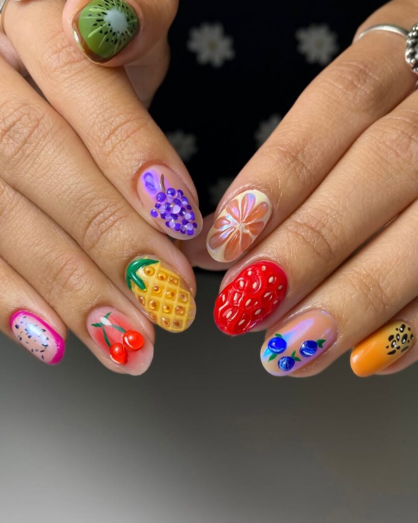 Fruit-Inspired Nails