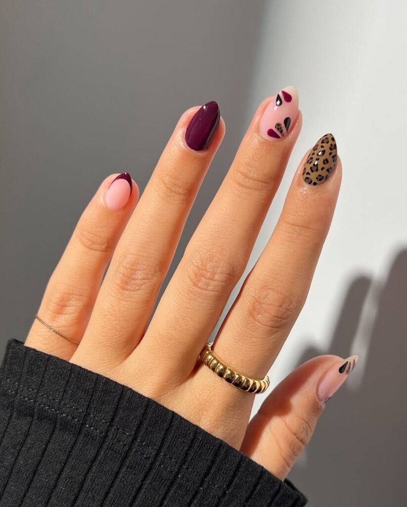 Animal Print Nails