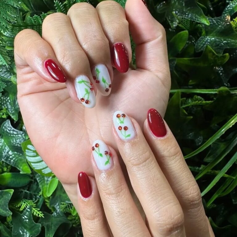 valentines day nails