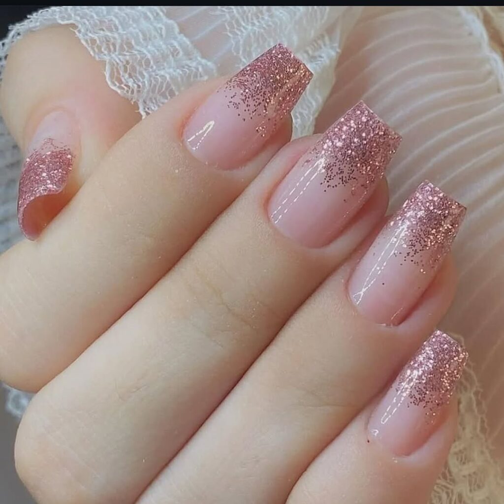 Glitter Ombré Nails