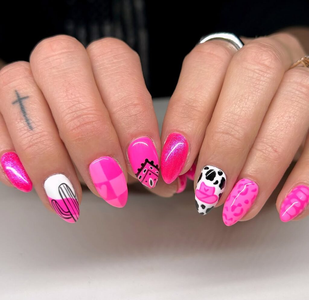 Cowgirl-Inspired Nails
