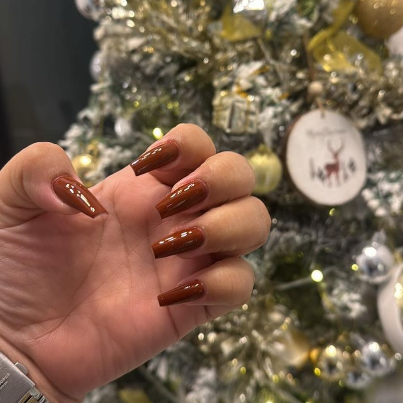 Earthy Tones & Terracotta Nails