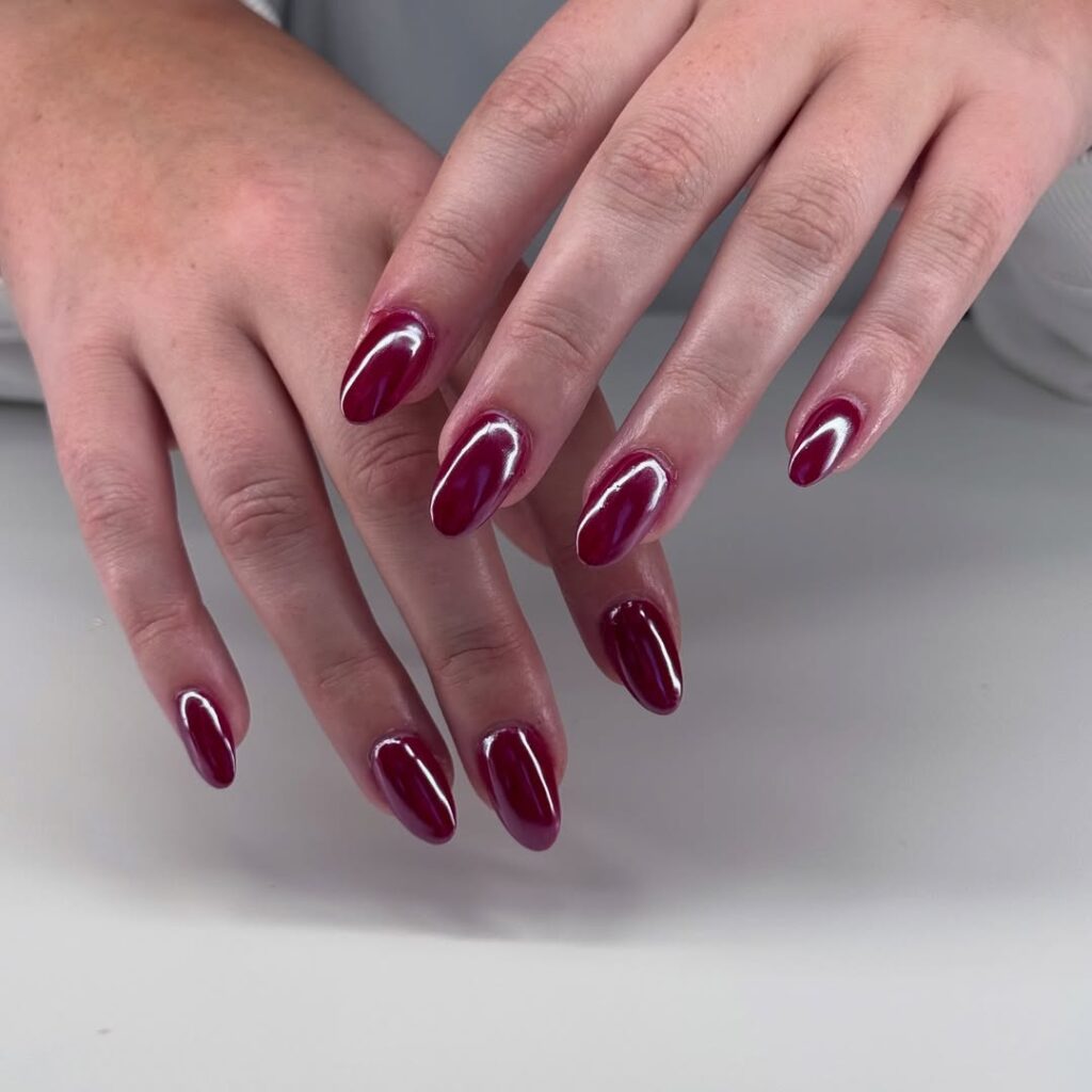 Red with Chrome Finish