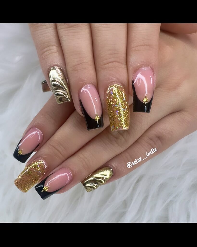 Black & Gold Glam