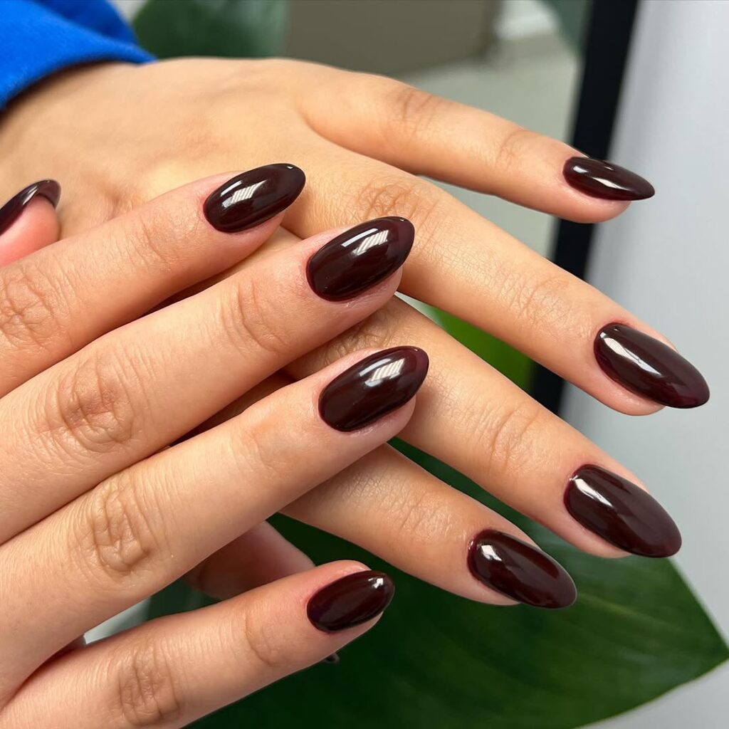Cinnamon Spice Nails