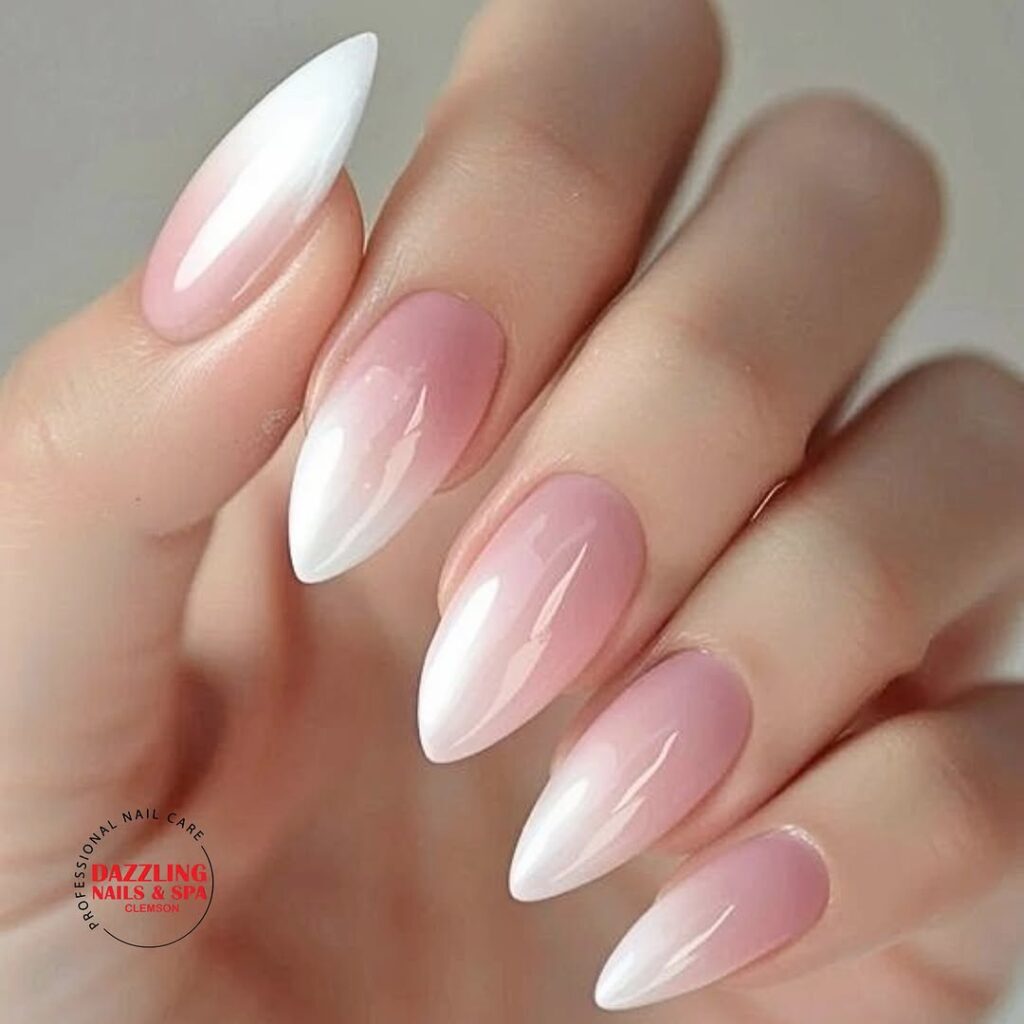 Pink Ombré Nails