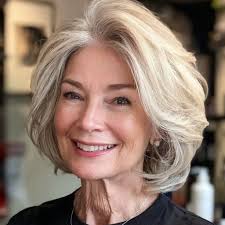 Sleek Angled Bob with Highlights