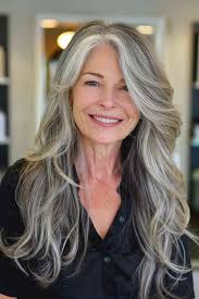 Layered Long Hair with Face-Framing Highlights
