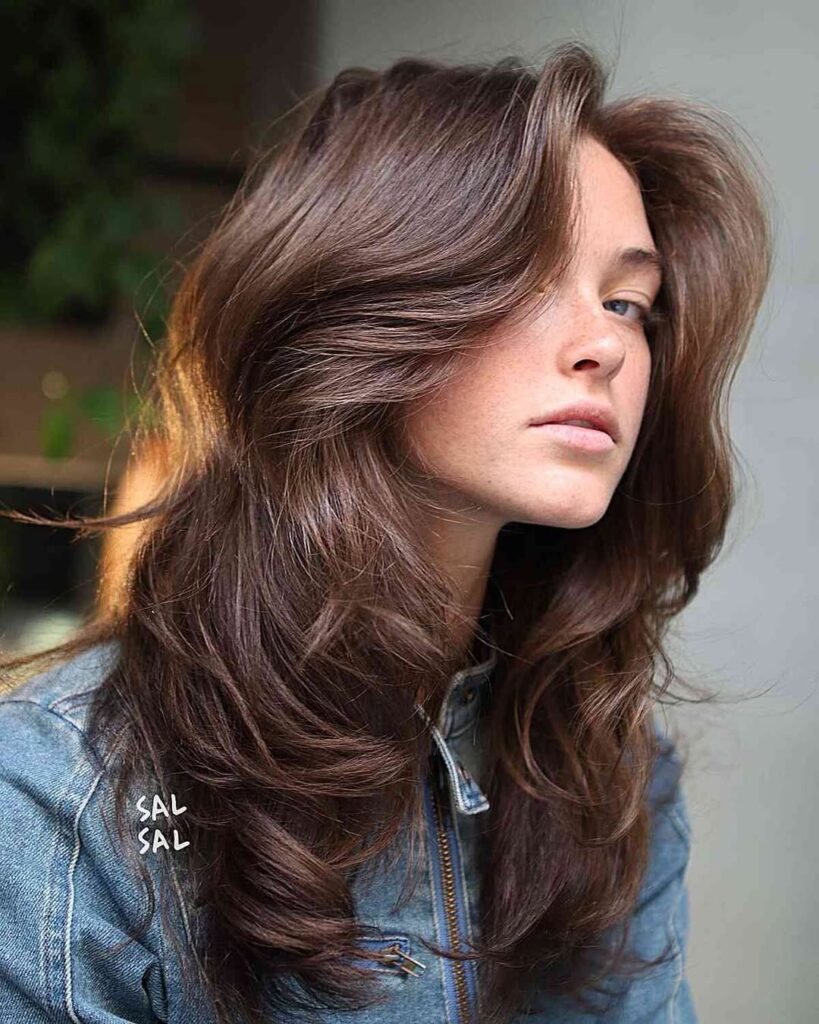 Voluminous Butterfly Shag